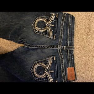 Big Star “Liv” low rise, stretch, boot cut, size 28 Long